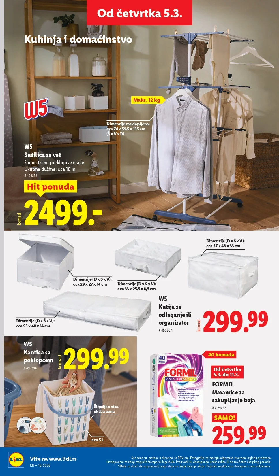 Lidl katalog 5-11.3.2026.