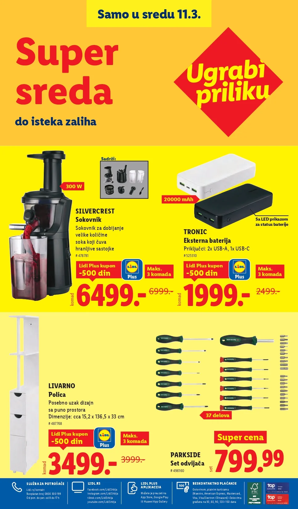 Lidl katalog 5-11.3.2026.