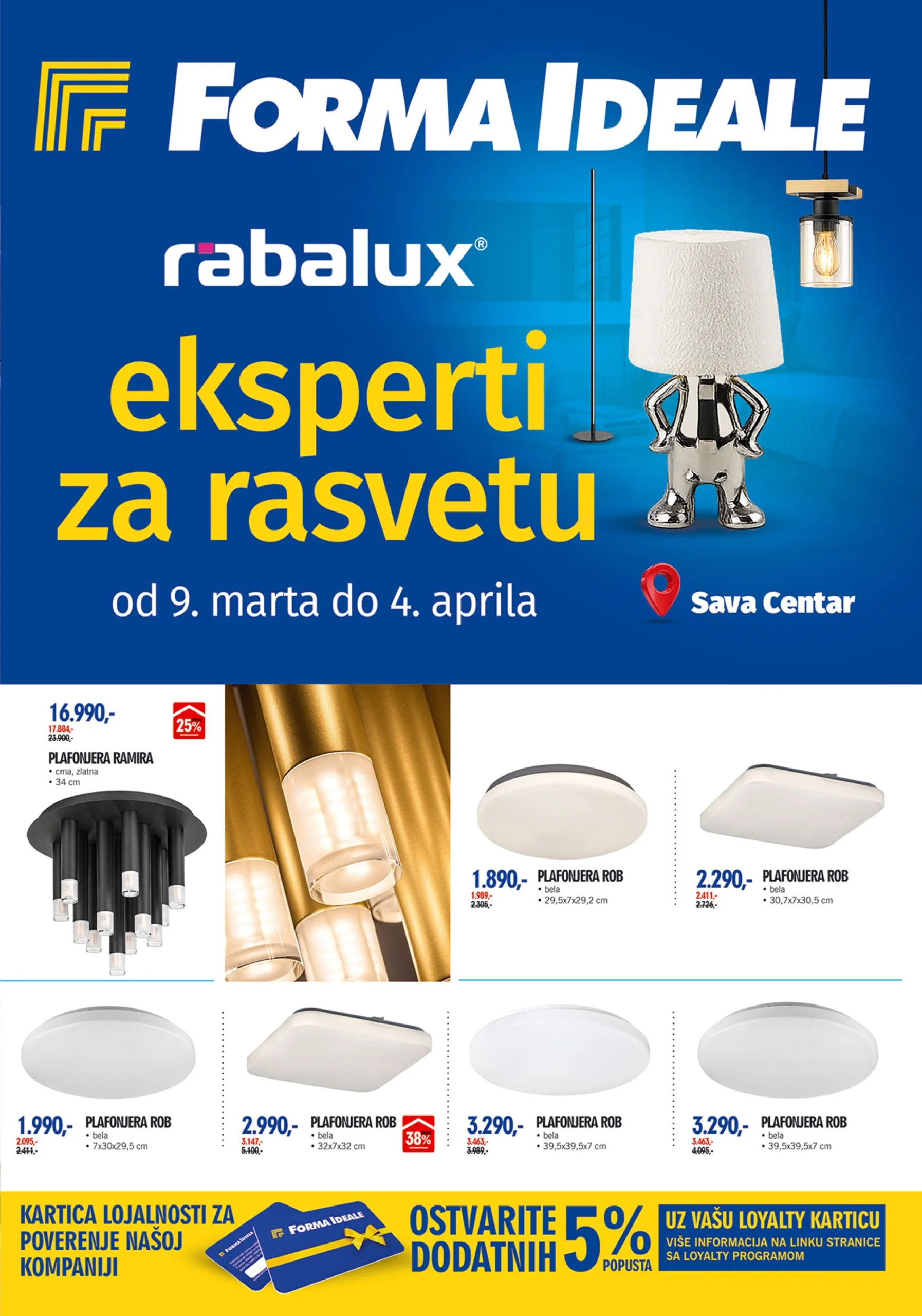 Forma Ideale katalog RASVETA 9.3-4.4.2026.