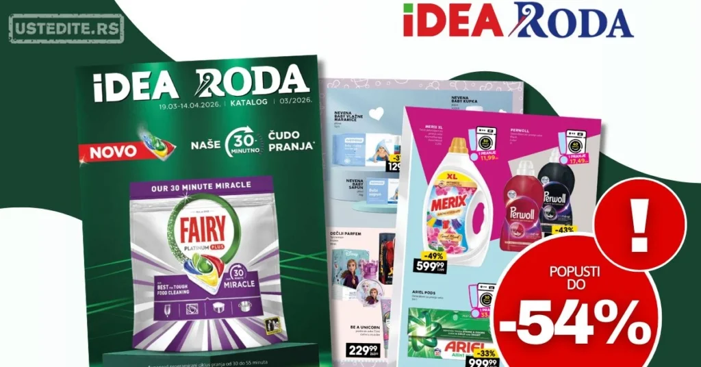 Roda & Idea katalog NEPREHRANA 19.3-14.4.2026.