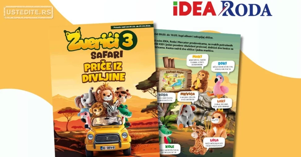 Roda & Idea katalog ZVERIĆI 9-29.3.2026.
