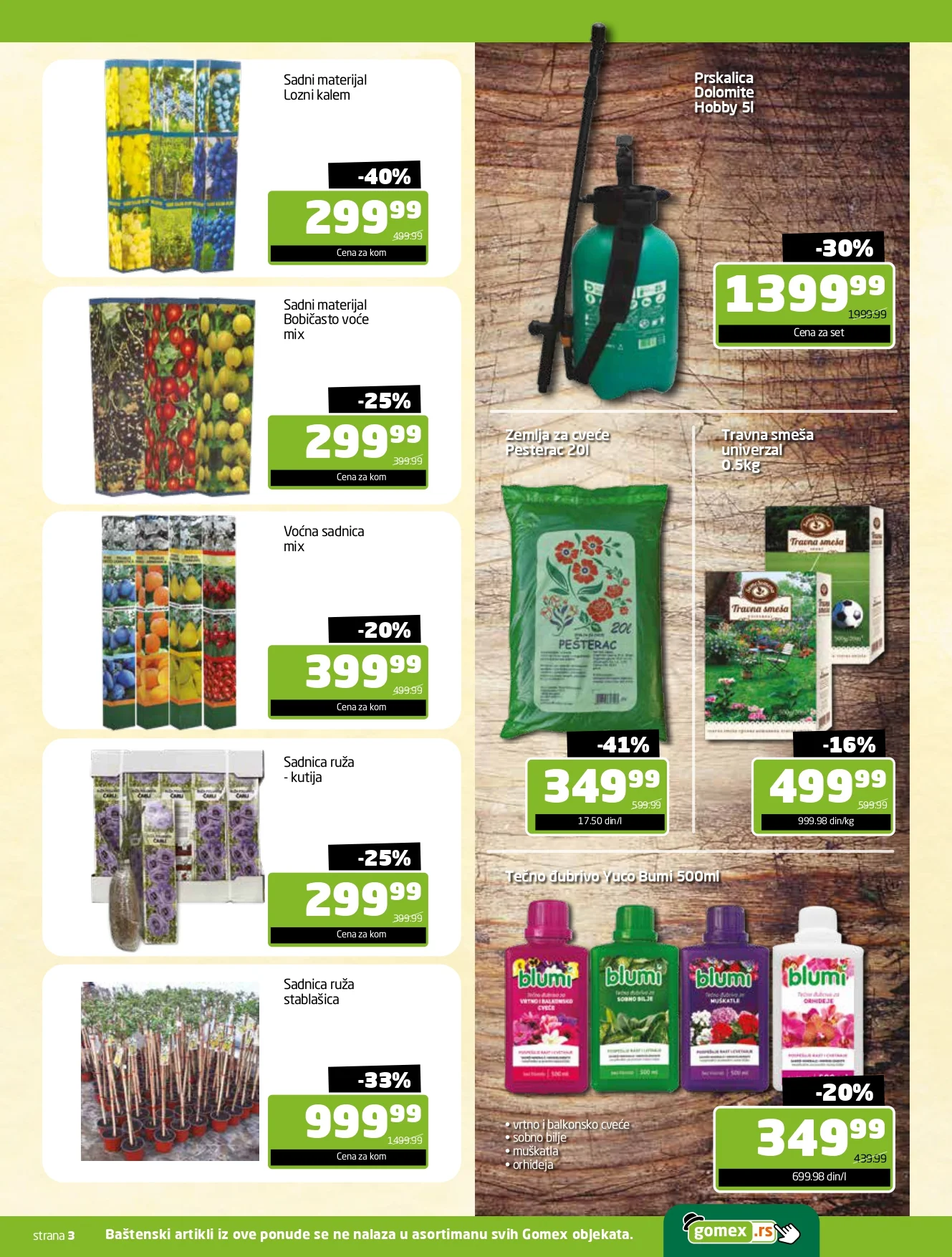 Gomex katalog TEMA MESECA 2-29.3.2026.