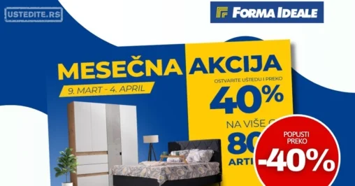 Forma Ideale AKCIJA 9.3-4.4.2026.