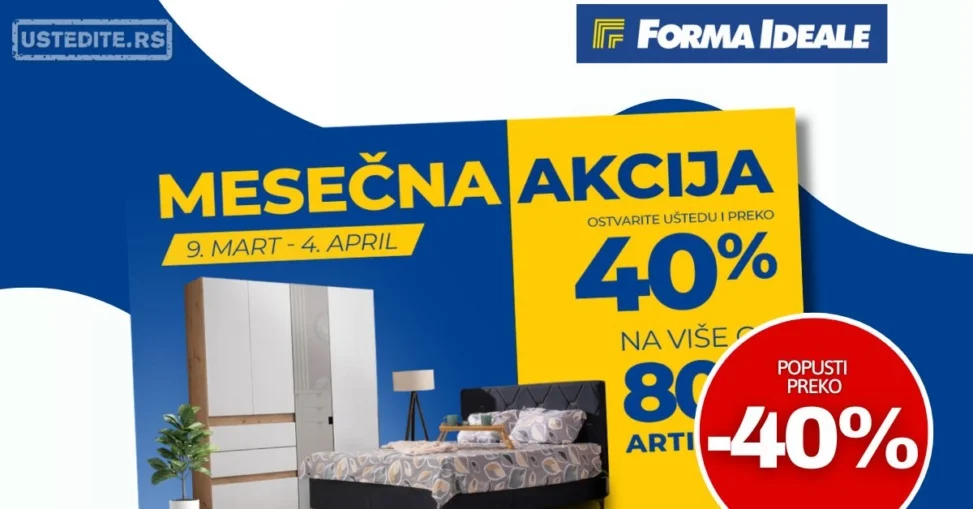 Forma Ideale AKCIJA 9.3-4.4.2026.
