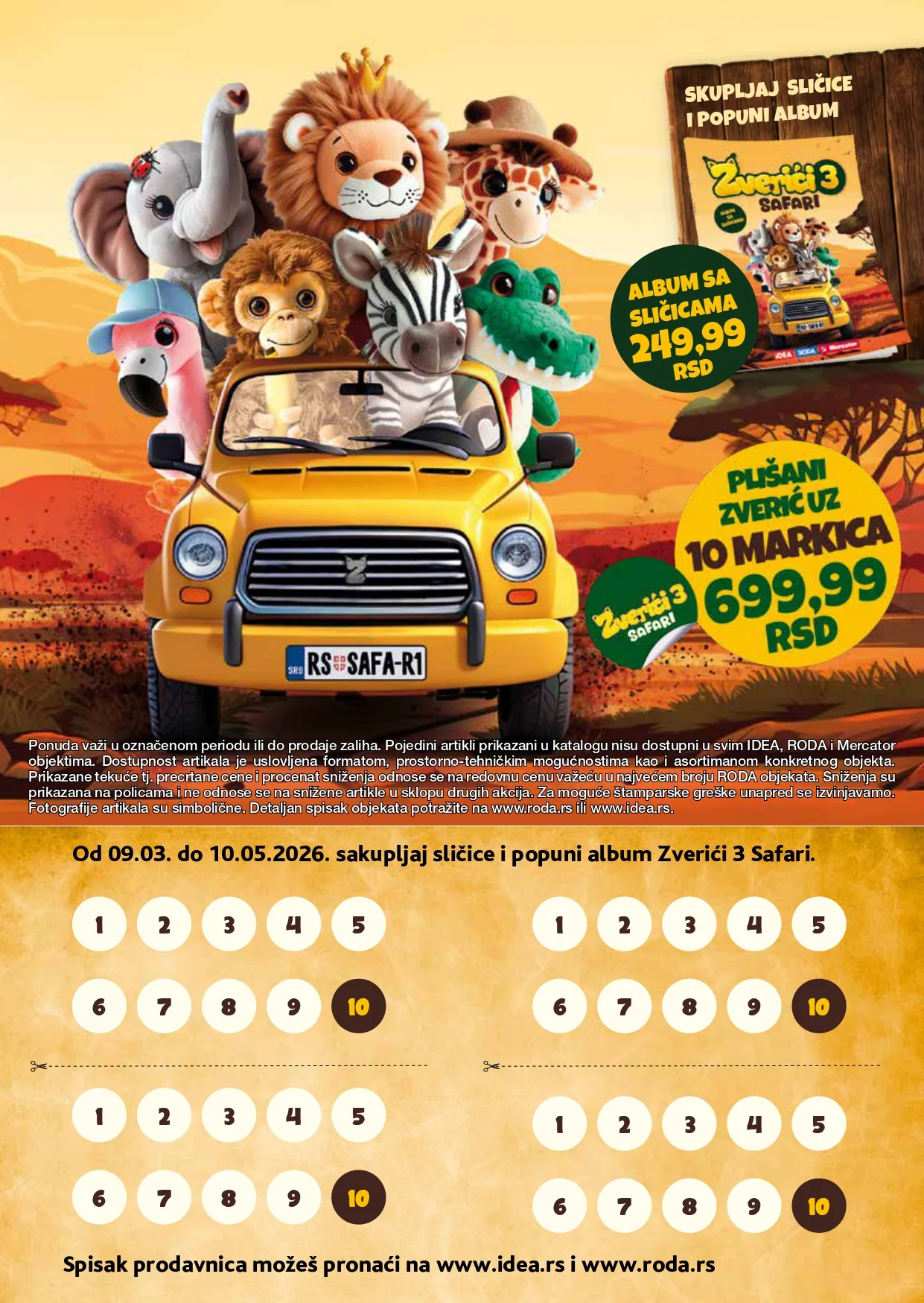 Roda & Idea katalog ZVERIĆI 9-29.3.2026.