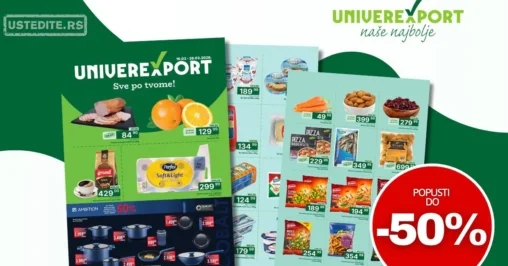 Univerexport katalog 16-29.3.2026.
