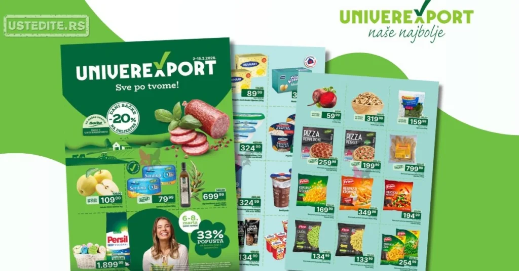 Univerexport katalog 2-15.3.2026.
