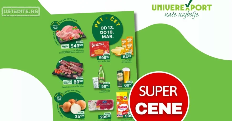 Univerexport katalog 13-19.3.2026.