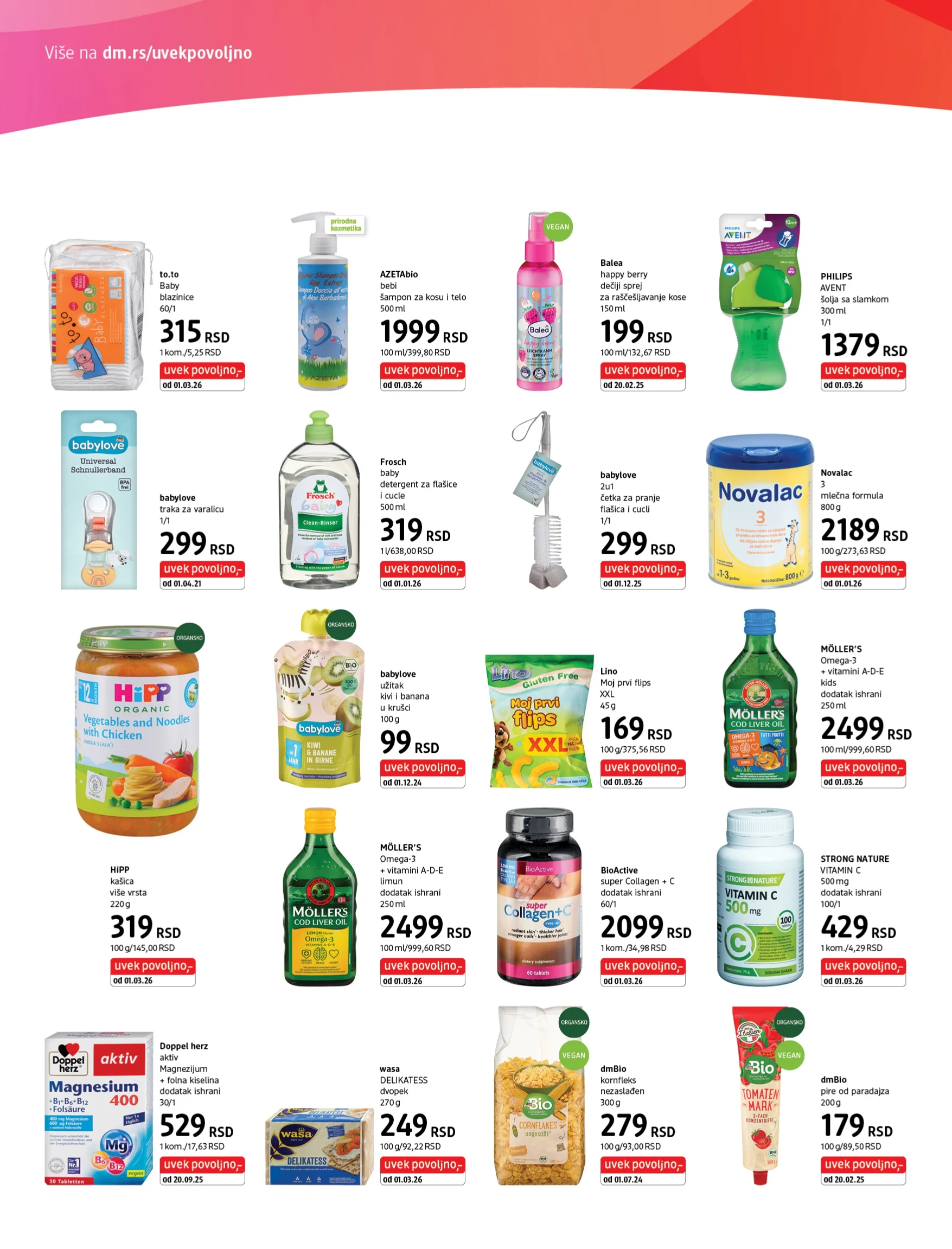 dm Express katalog 16-31.3.2026.