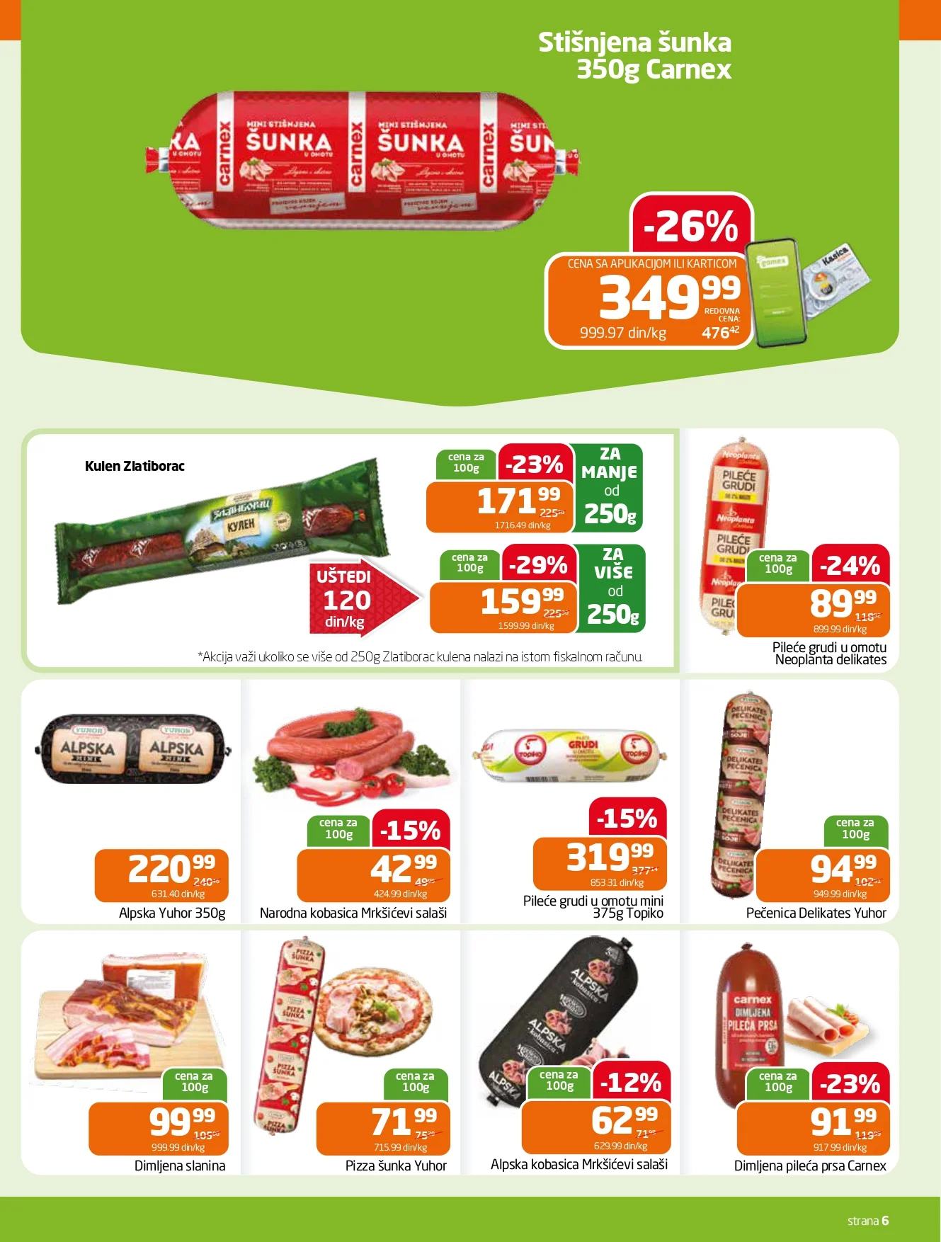 Gomex katalog AKCIJE IZ ŠEŠIRA 18-31.3.2026.