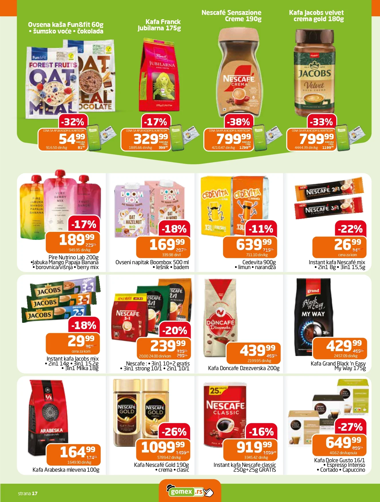 Gomex katalog AKCIJE IZ ŠEŠIRA 18-31.3.2026.