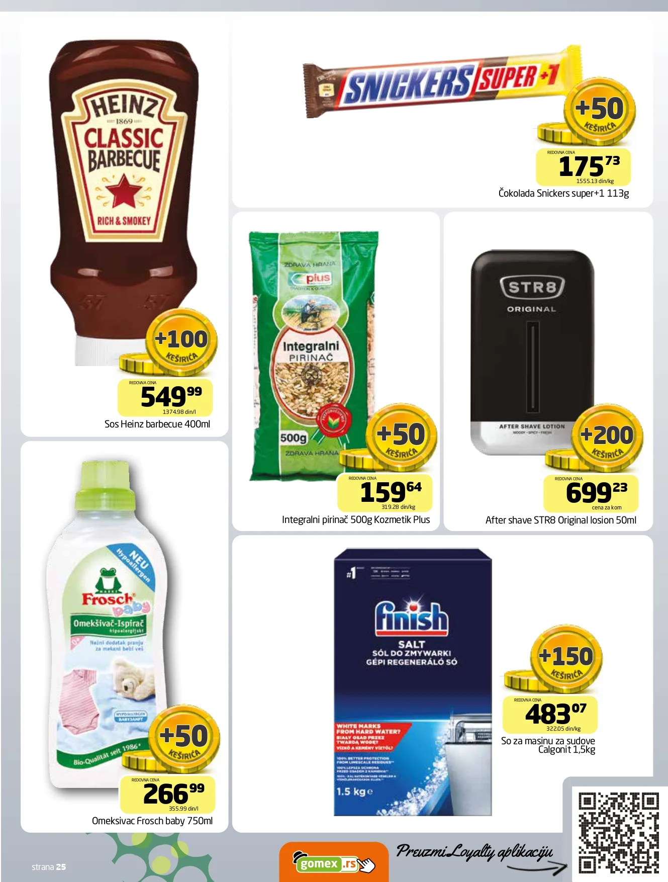 Gomex katalog AKCIJE IZ ŠEŠIRA 18-31.3.2026.