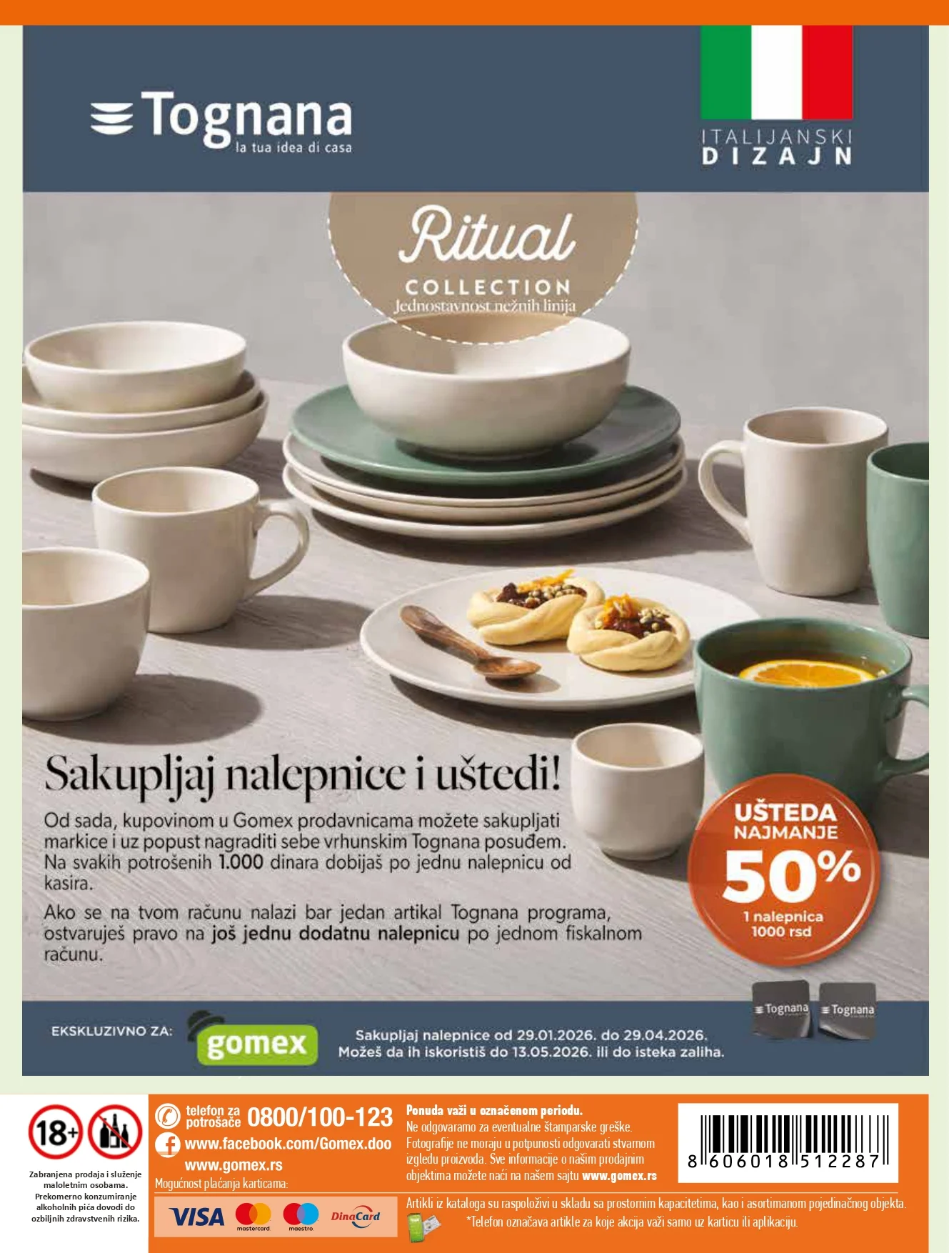 Gomex katalog AKCIJE IZ ŠEŠIRA 18-31.3.2026.