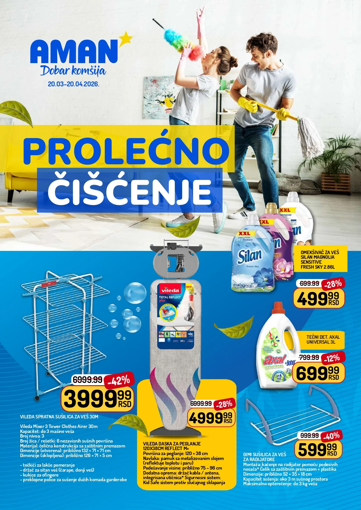 Aman katalog PROLEĆNO ČIŠĆENJE 20.3-20.4.2026.