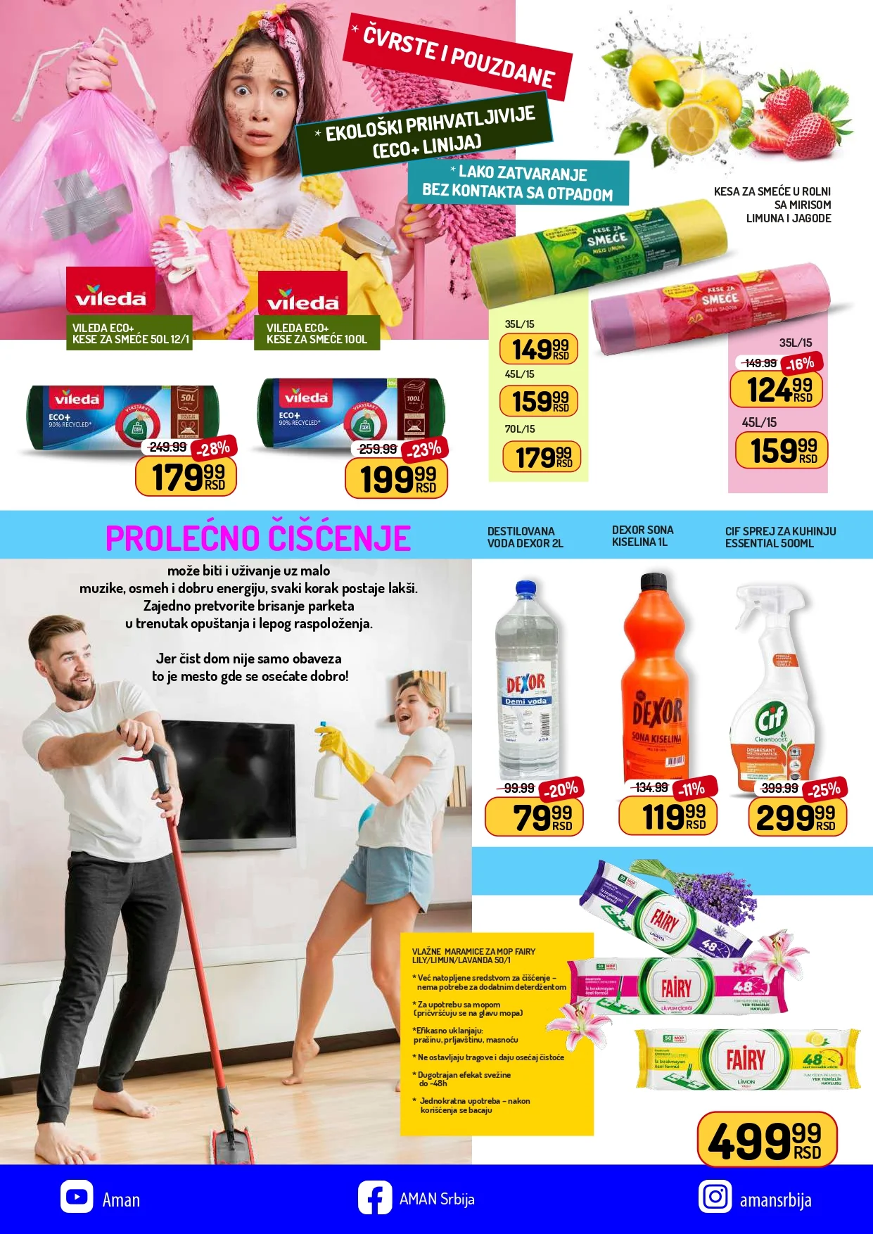 Aman katalog PROLEĆNO ČIŠĆENJE 20.3-20.4.2026.