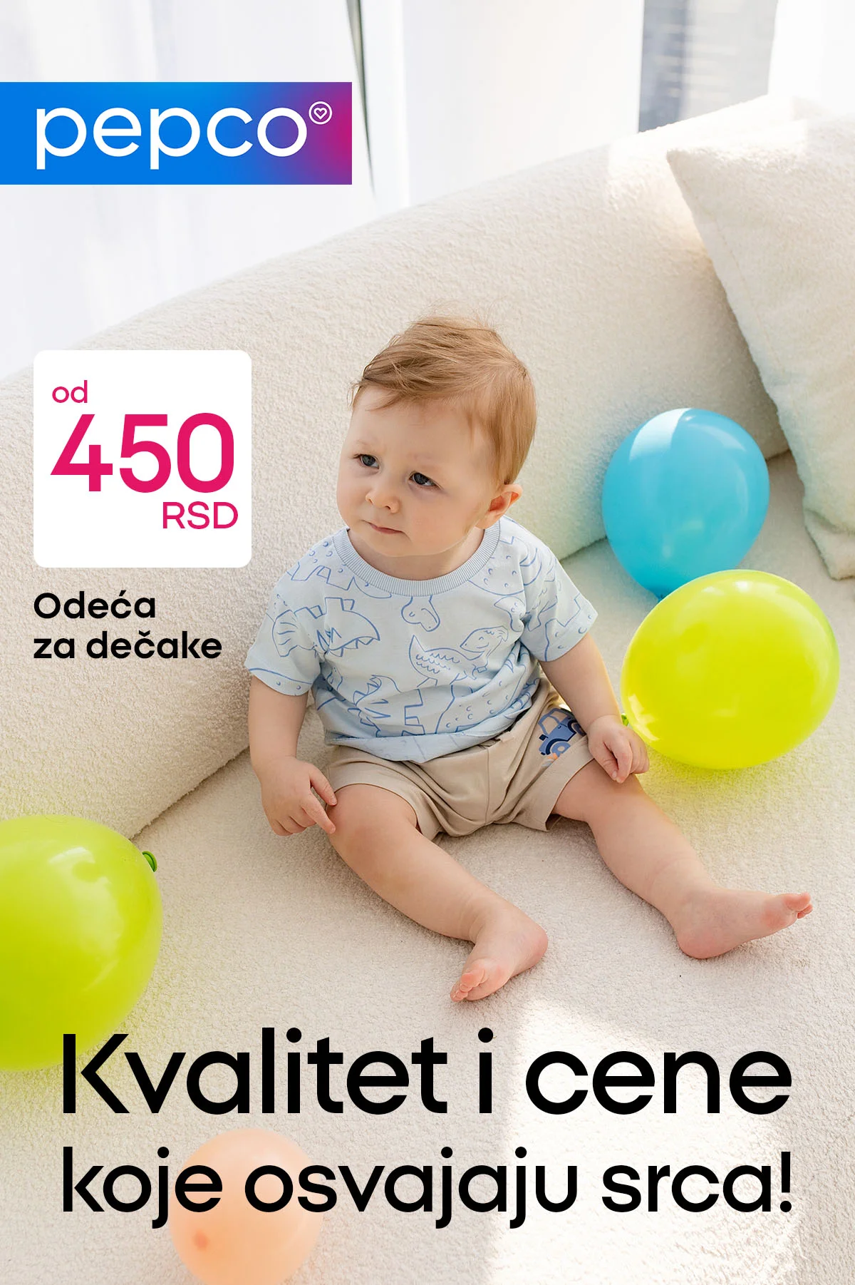 Pepco akcija ODEĆA ZA BEBE april 2026.