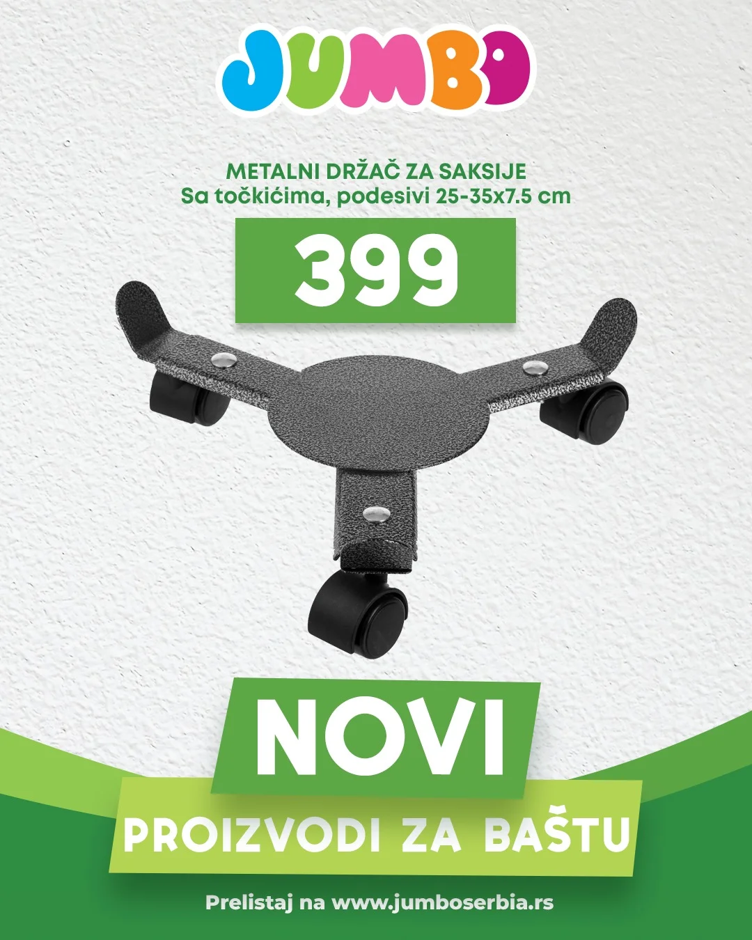 Jumbo akcija SVE ZA BAŠTU april 2026.