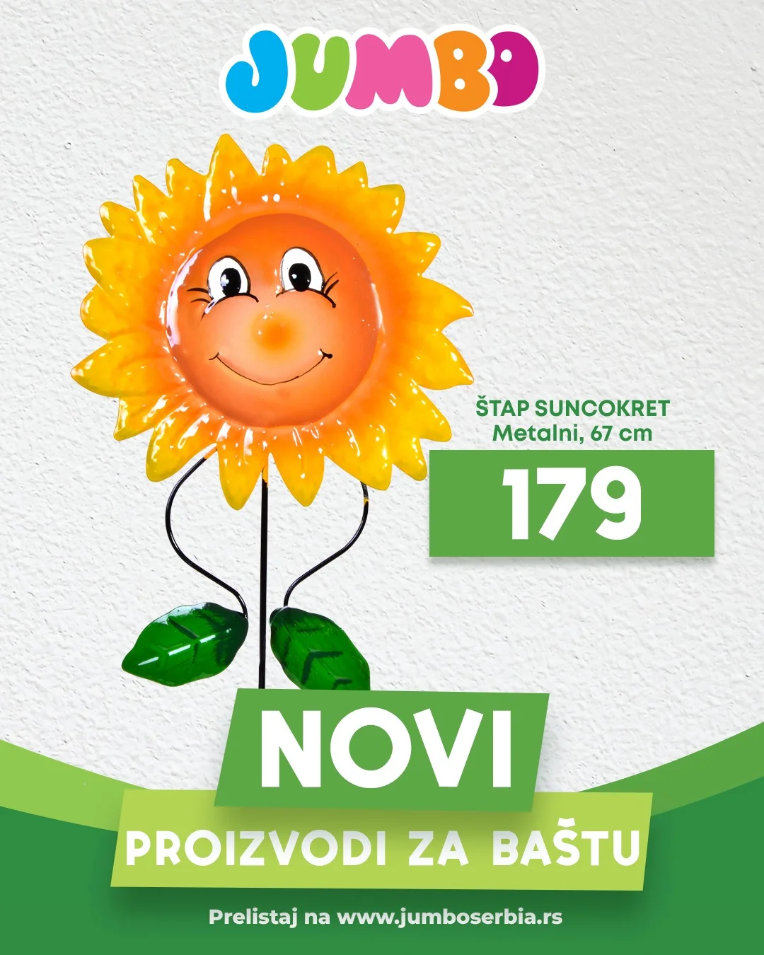 Jumbo akcija SVE ZA BAŠTU april 2026.