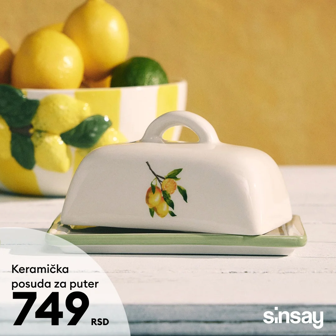 Sinsay akcija: dekoracije i kuhinjski detalji za dom – april 2026.