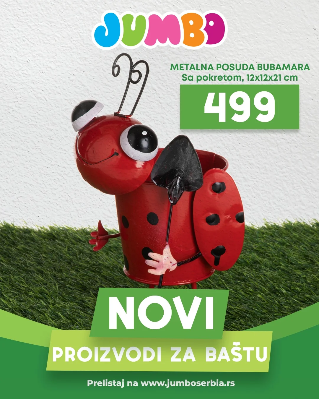 Jumbo akcija SVE ZA BAŠTU april 2026.