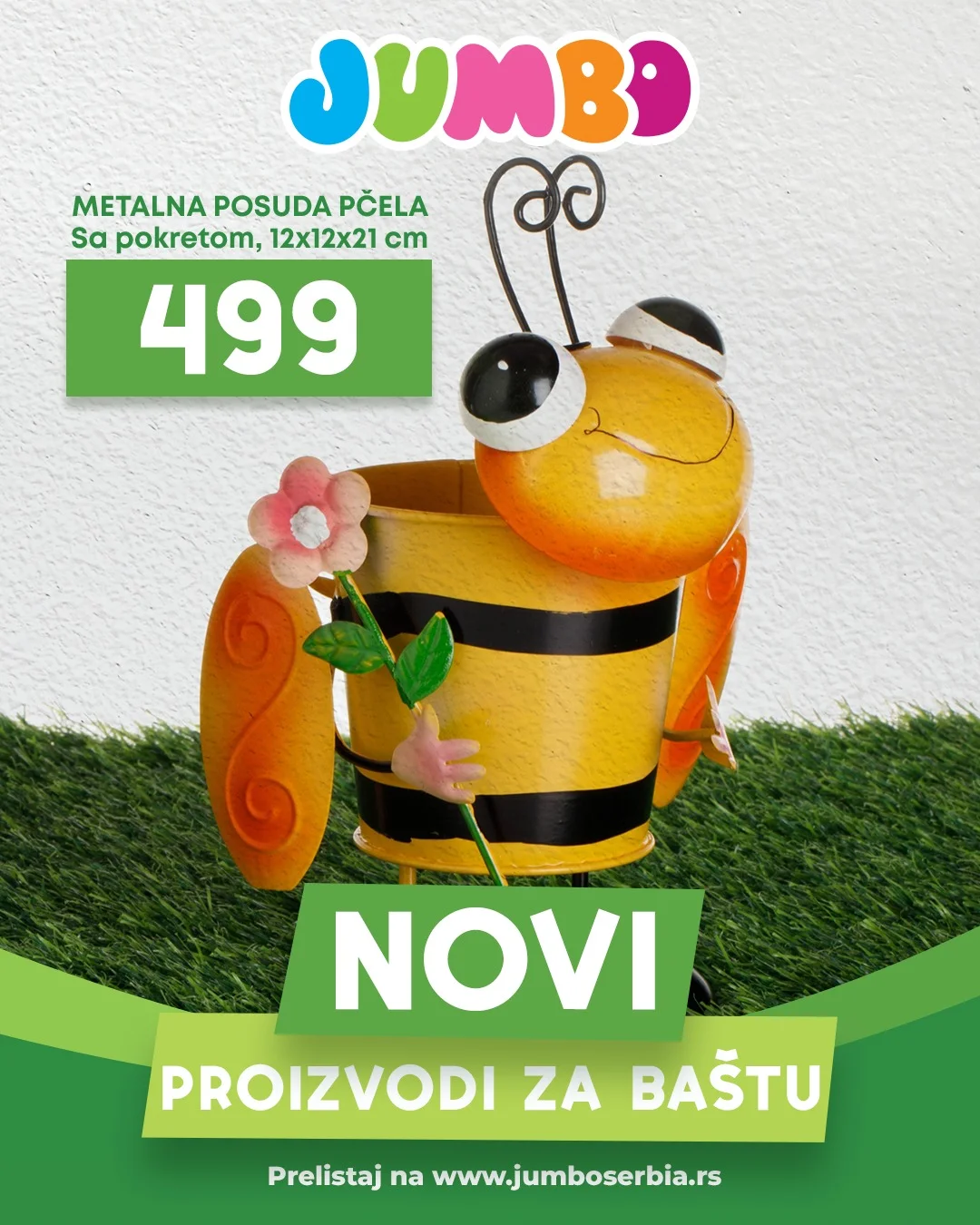 Jumbo akcija SVE ZA BAŠTU april 2026.