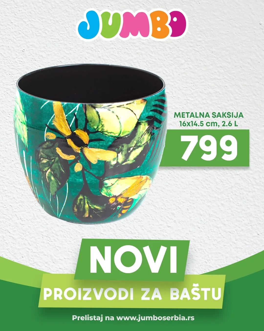 Jumbo akcija SVE ZA BAŠTU april 2026.