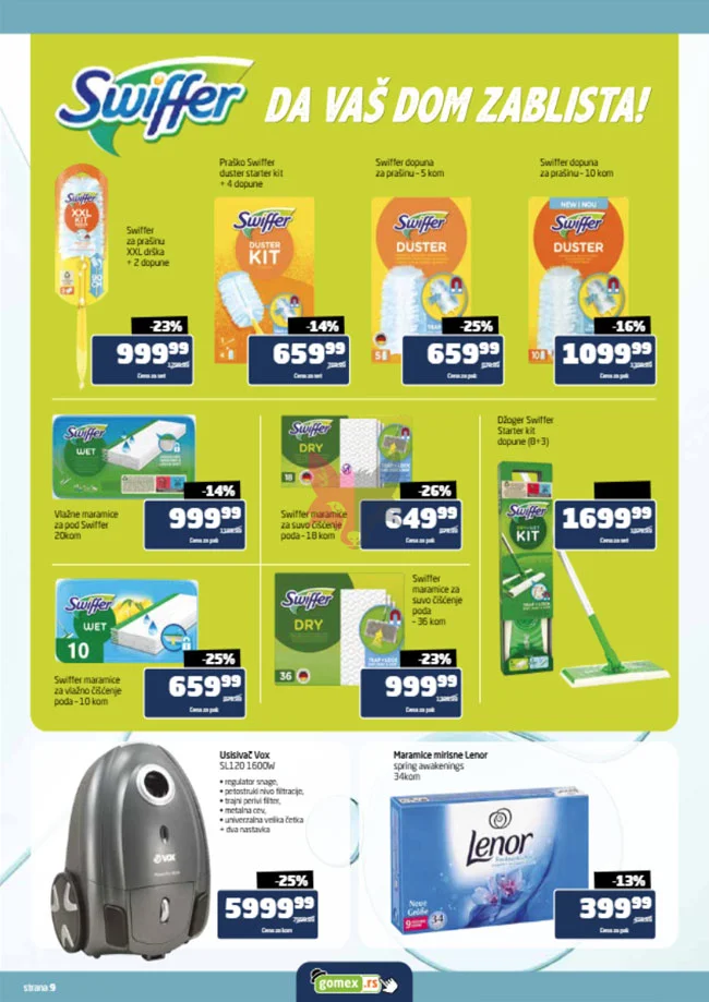 Gomex katalog TEMA MESECA 27.4-24.5.2026.