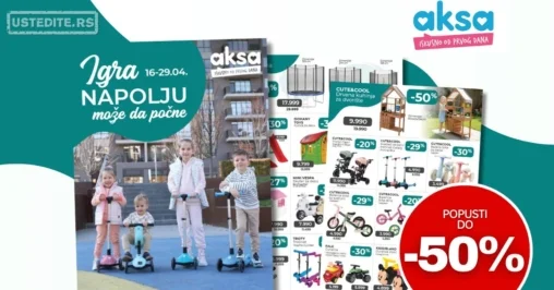Aksa katalog IGRA NAPOLJU 16-29.4.2026.