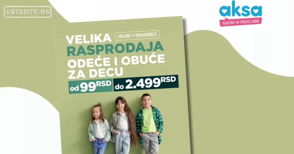 Aksa katalog VELIKA RASPRODAJA do isteka zaliha.
