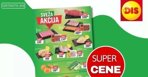 Dis SVEŽA AKCIJA 24.4-1.5.2026.