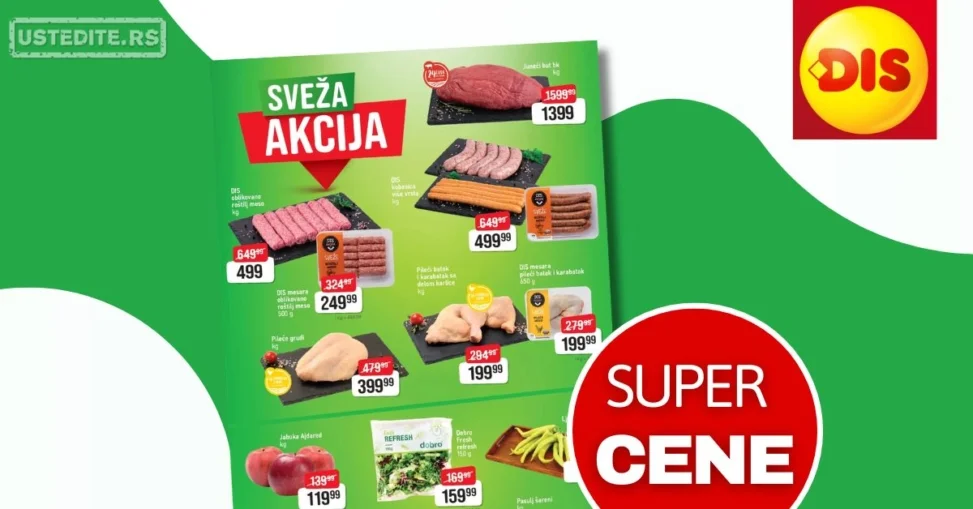 Dis SVEŽA AKCIJA 10-16.4.2026.