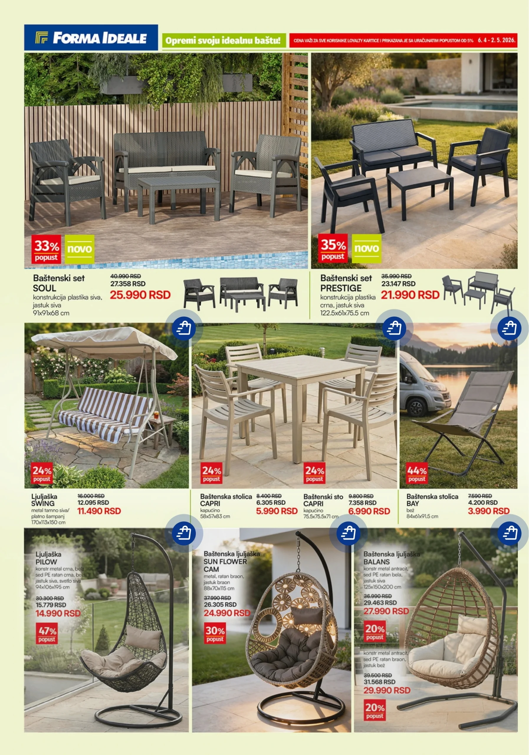 Forma Ideale katalog SVE ZA BAŠTU 6.4-2.5.2026. 