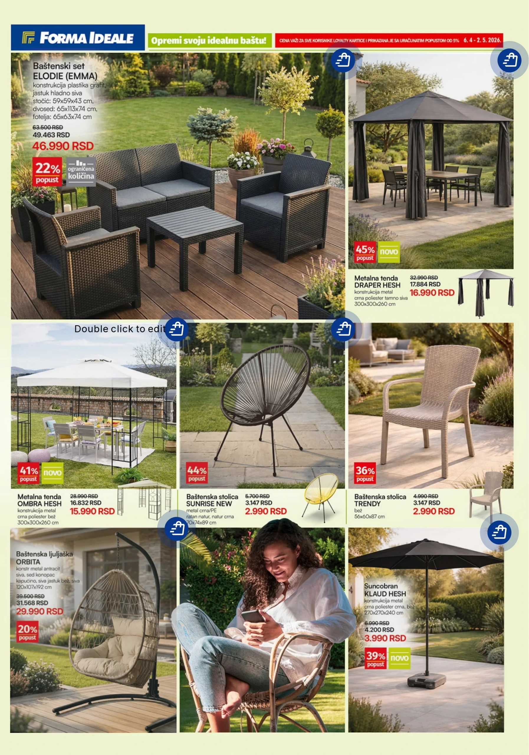 Forma Ideale katalog SVE ZA BAŠTU 6.4-2.5.2026. 