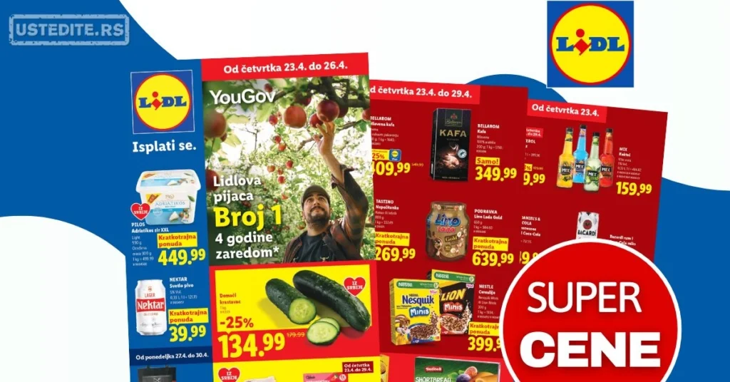 Lidl katalog 23-29.4.2026.