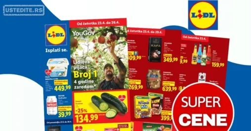 Lidl katalog 23-29.4.2026.