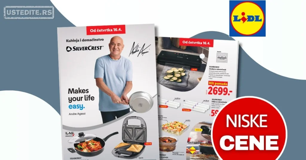 Lidl katalog - SilverCrest ponuda 16-22.4.2026.