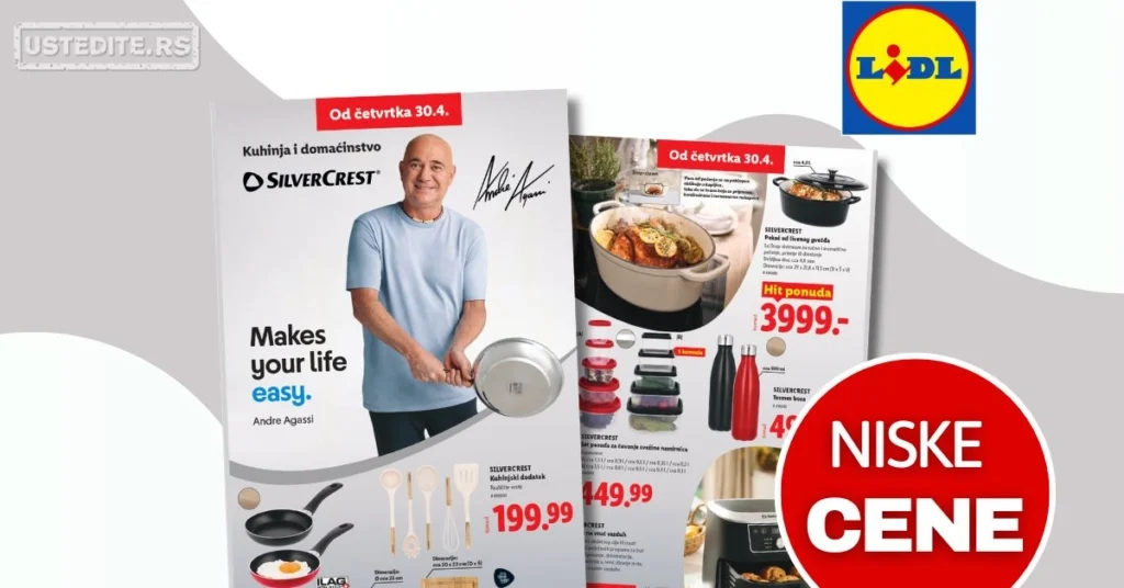 Lidl katalog -SilverCrest ponuda 30.4-6.5.2026.