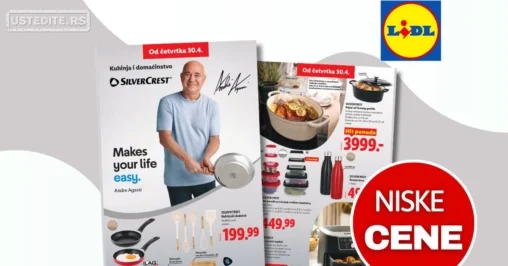 Lidl katalog -SilverCrest ponuda 30.4-6.5.2026.