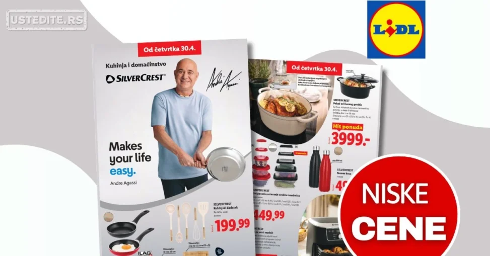Lidl katalog -SilverCrest ponuda 30.4-6.5.2026.
