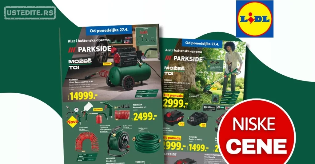 Lidl katalog URADI SAM 27-29.4.2026.