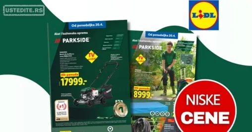 Lidl katalog URADI SAM 20-22.4.2026.