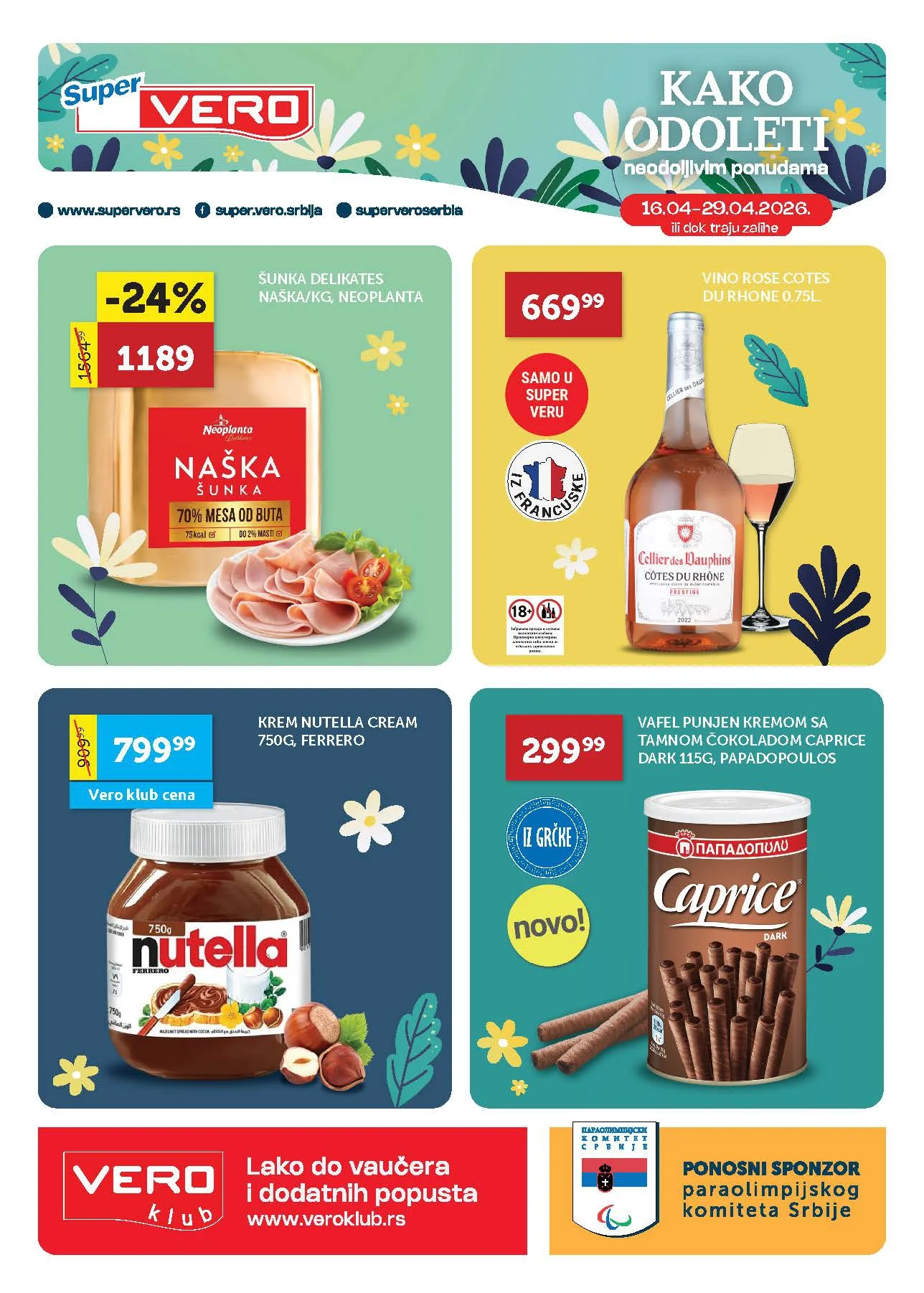 Super Vero katalog 16-29.4.2026.