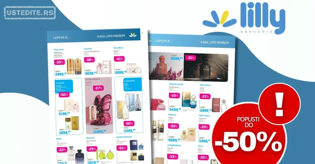 Lilly katalog PARFEMI 1-30.4.2026.