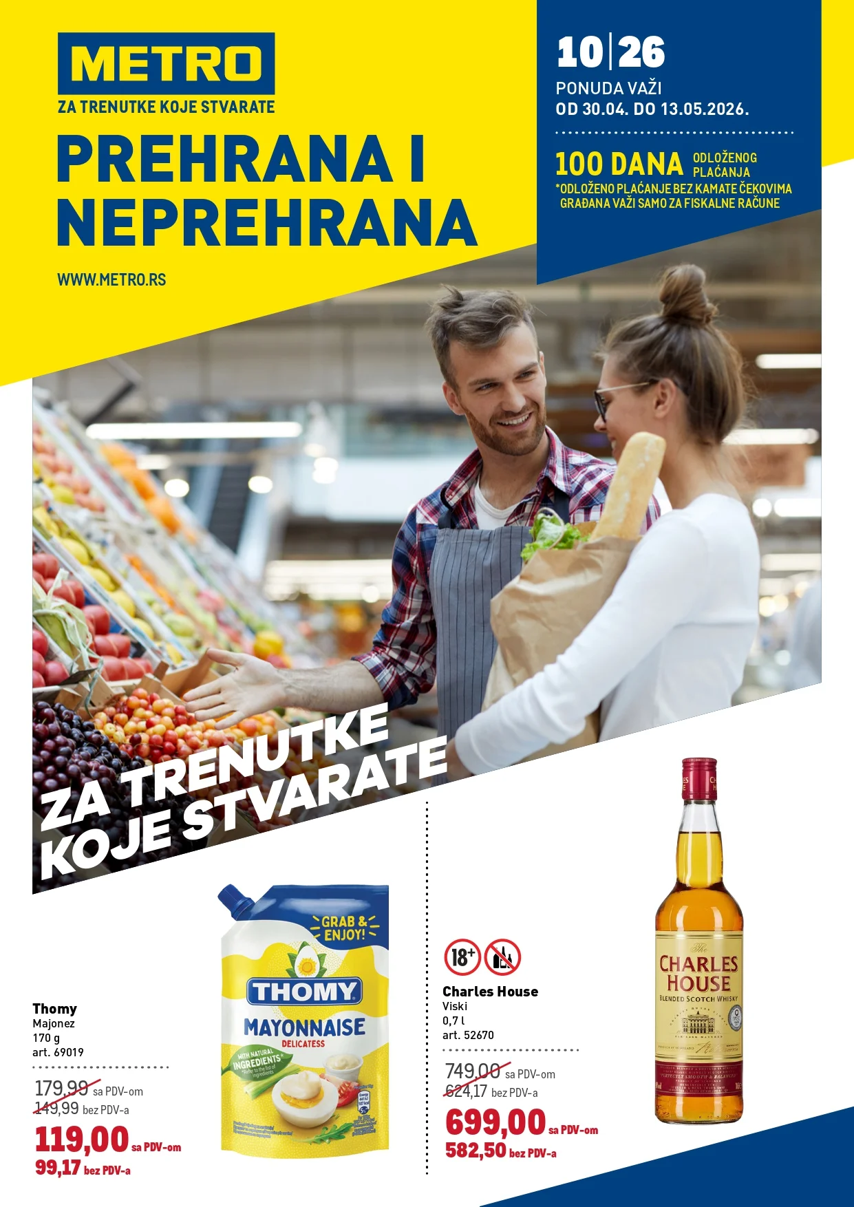 Metro katalog PREHRANA/NEPREHRANA 30.4-13.5.2026.