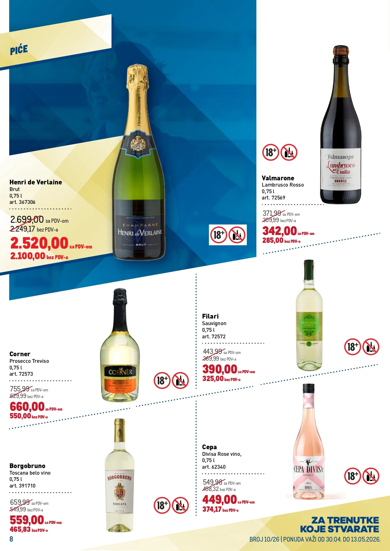 Metro katalog PREHRANA/NEPREHRANA 30.4-13.5.2026.