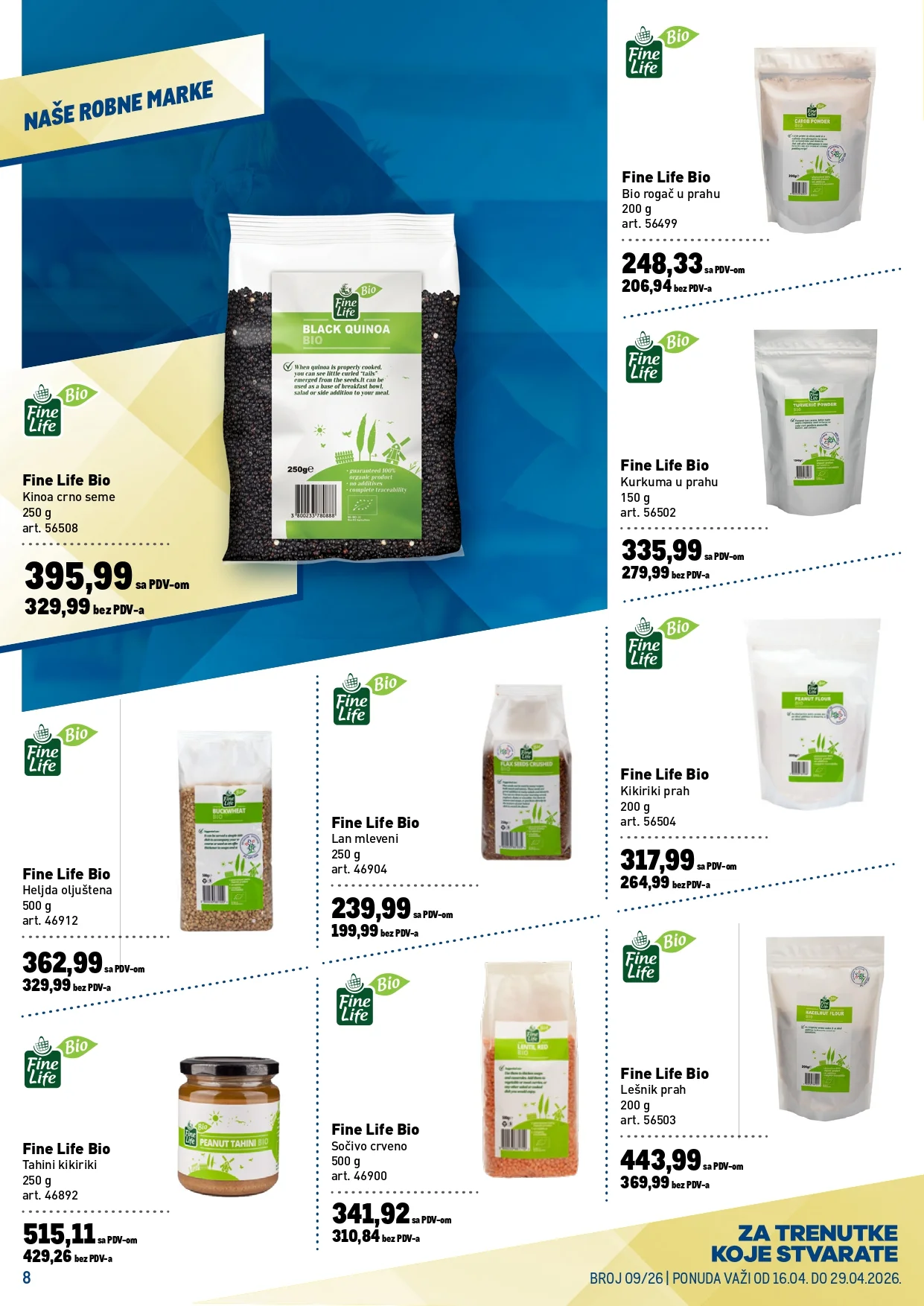 Metro katalog PREHRANA/NEPREHRANA 16-29.4.2026.