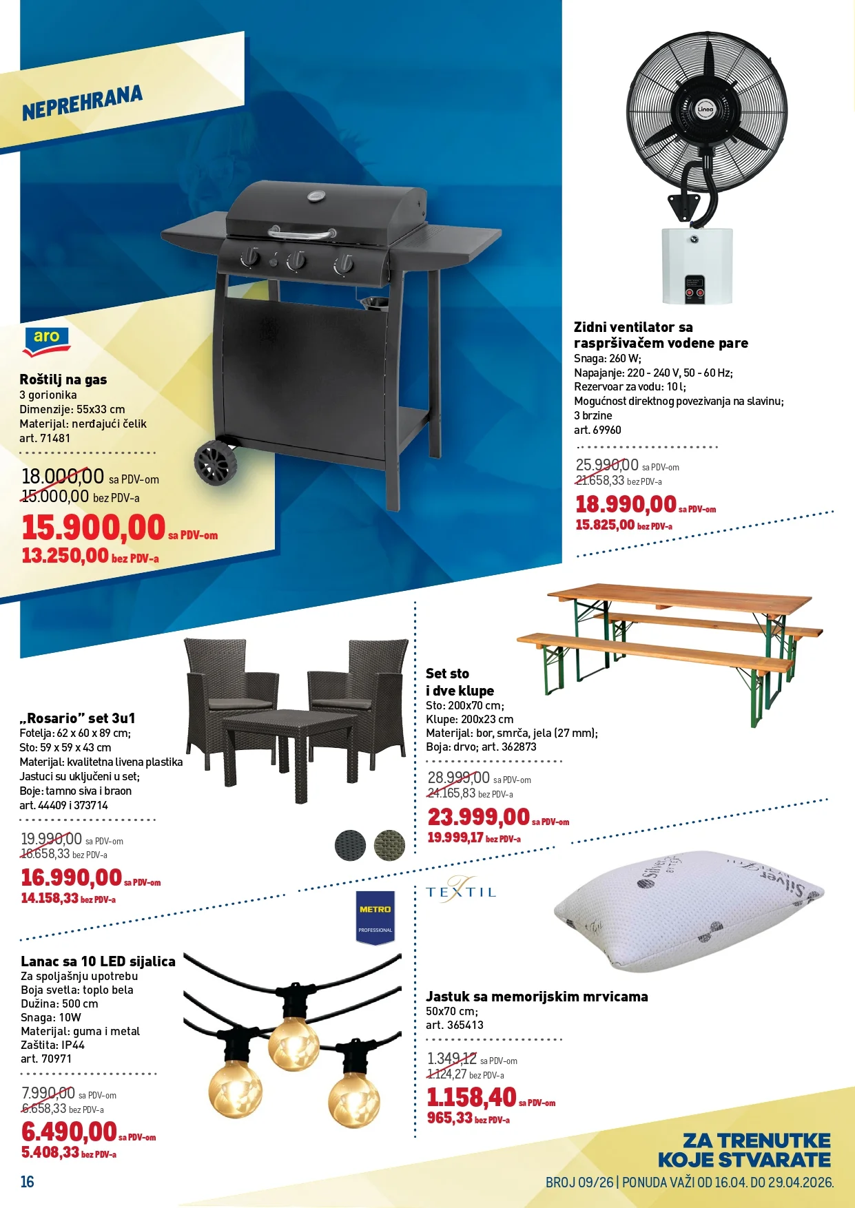 Metro katalog PREHRANA/NEPREHRANA 16-29.4.2026.