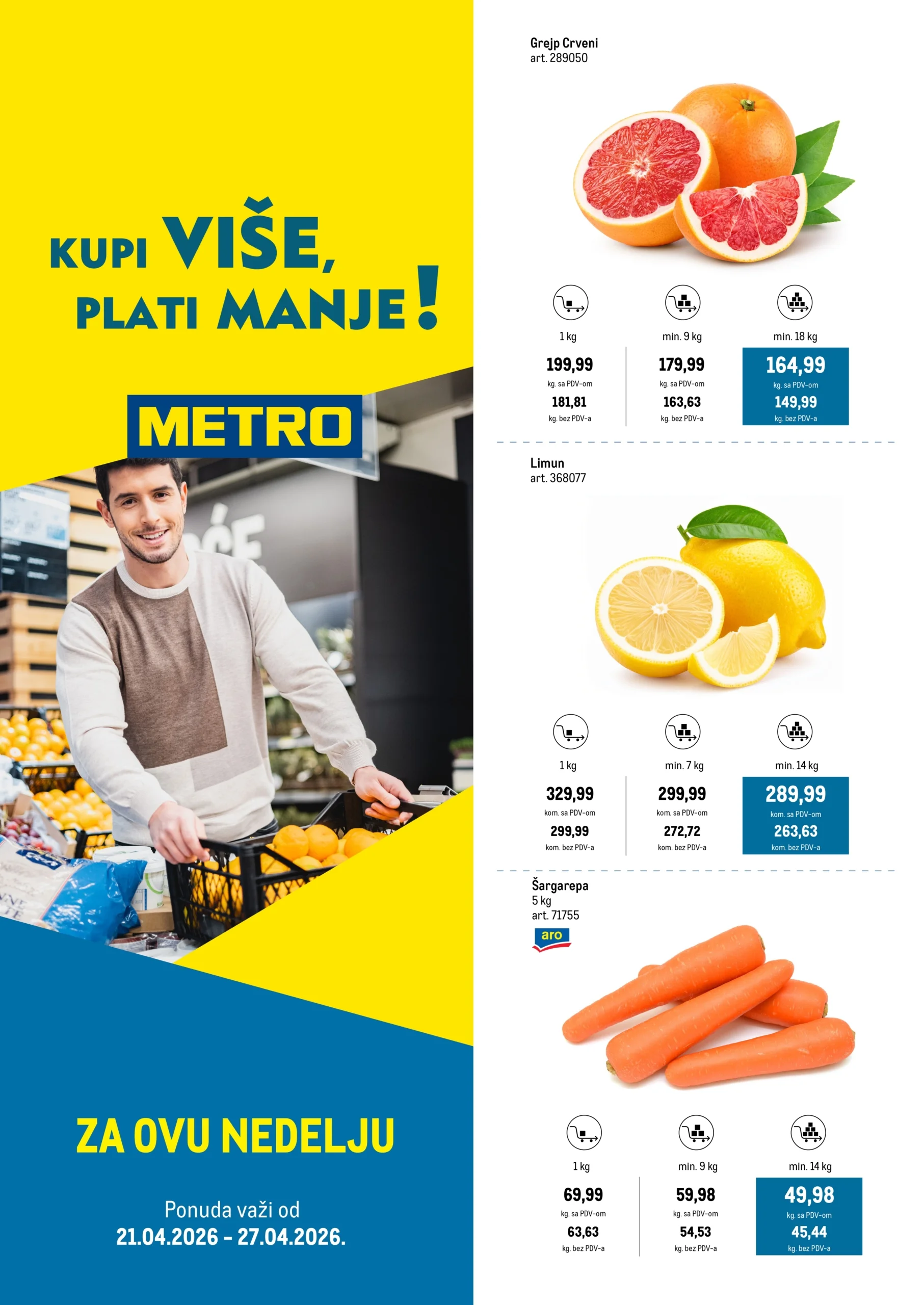 Metro katalog PROVERENO 21-27.4.2026.