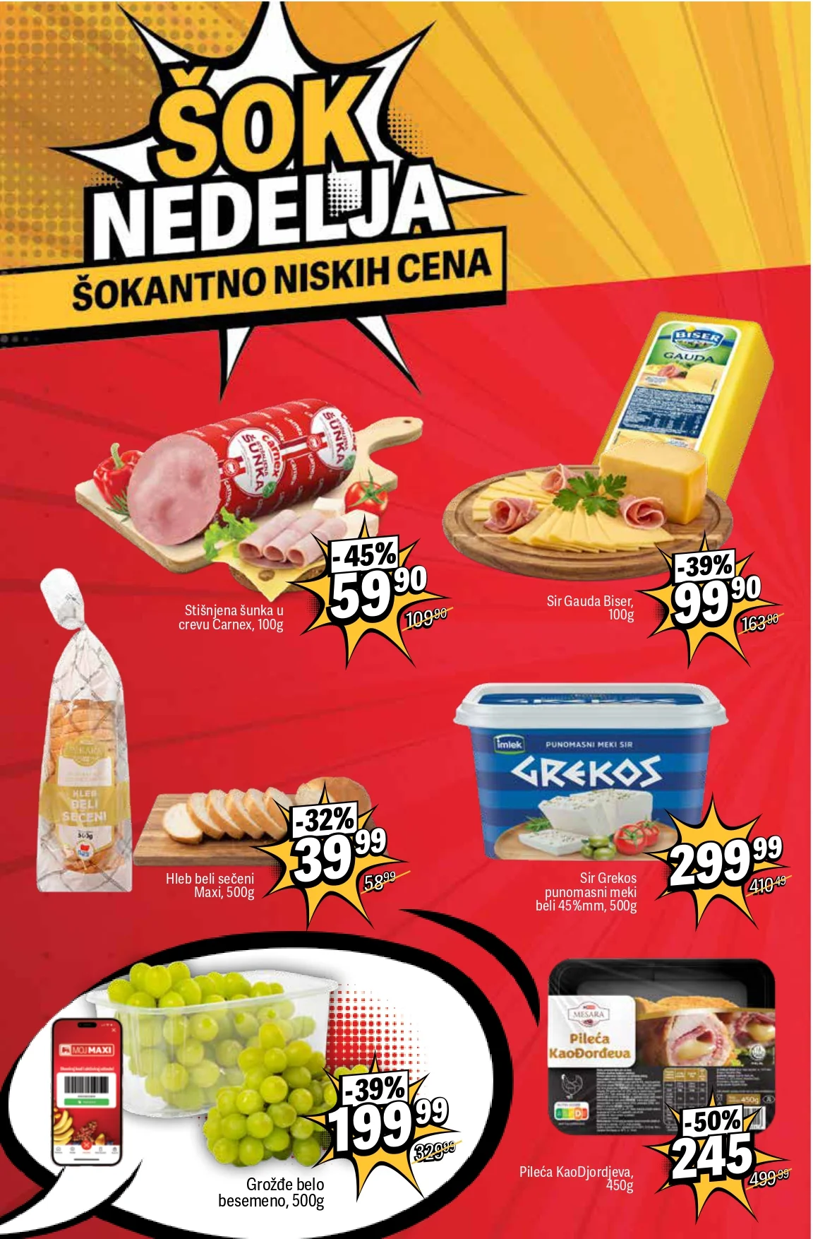 Maxi katalog ŠOK NEDELJA sniženje do 19.4.2026.