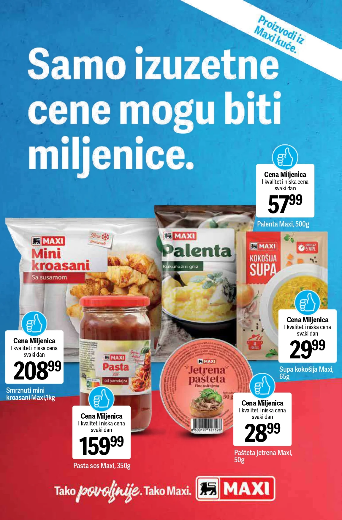 Maxi katalog CENE MILJENICE april 2026.